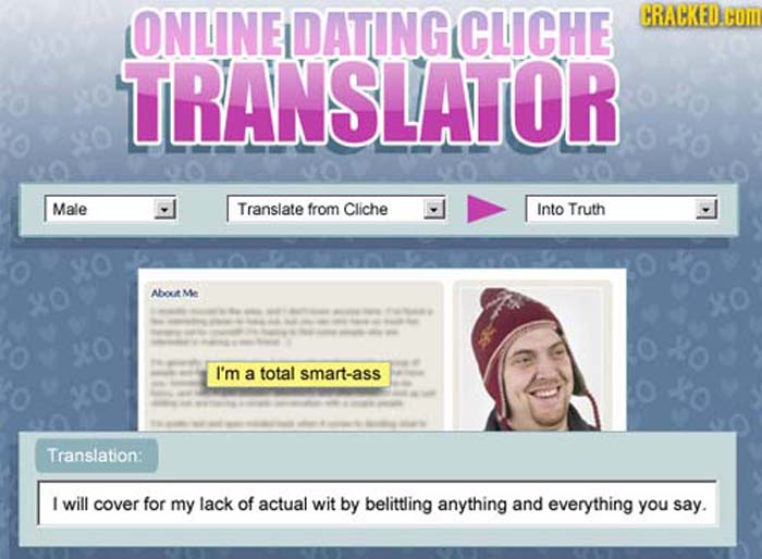 Online Dating Dictionary via Cracked.com
