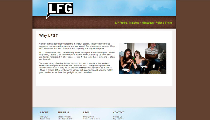 #TBT LFGdating’s Design Has Come a LONG Way