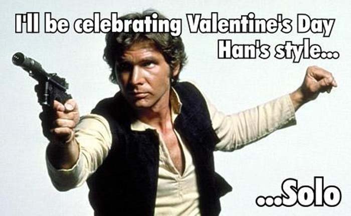 Han Solo Valentine's Day Meme