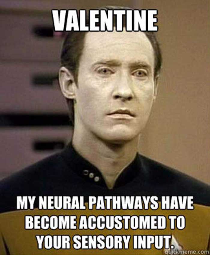 Funny Star Trek Valentine's Day Meme