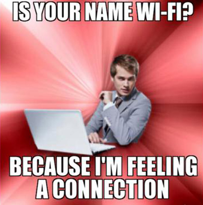 Wi-Fi Valentine's Day Meme
