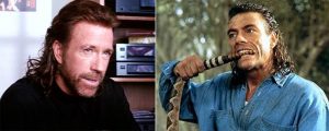 Van Damme + Chuck Norris = 2 Mullets You Never Want to Mess With